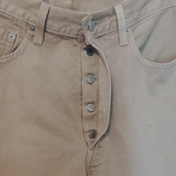 Levi's 501 Button Fly Denim Size 34 X 32 - Picture 15 of 16